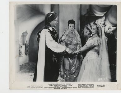 Natalie Benesh and Gypsy Rose Lee in Babes in Bagdad (1952)