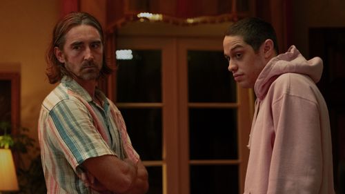 Pete Davidson and Lee Pace in Bodies Bodies Bodies (2022)