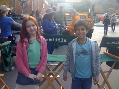 Aramis Knight and Piper Mackenzie Harris in The Middle (2009)