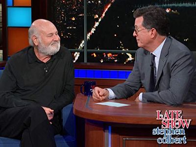 Rob Reiner and Stephen Colbert in The Late Show with Stephen Colbert (2015)