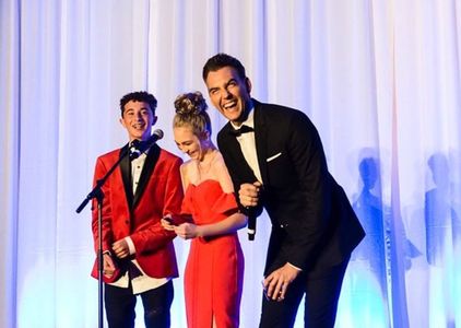 Vanessa Przada at the Leo Awards with Matthew Anderson and Jaiven Natt