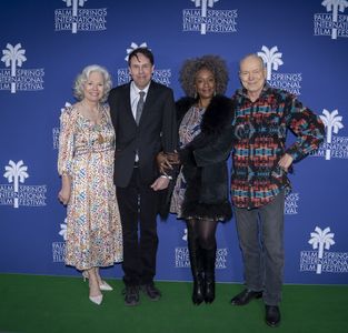 George Gerdes, April Grace, Christopher Munch, and Kathryn Leigh Scott at an event for The 11th Green (2020)