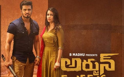 Nikhil Siddharth and Lavanya Tripathi in Arjun Suravaram (2019)