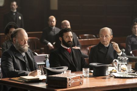 Brian Keane, Morgan Spector, and Henry Stram in The Gilded Age