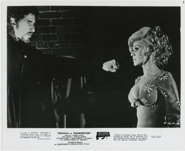 Regina Carrol and Zandor Vorkov in Dracula vs. Frankenstein (1971)