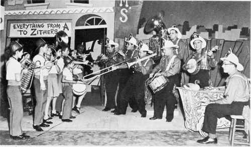 Ward Kimball, Monte Mountjoy, George Probert, Dick Roberts, Frank Thomas, Danny Alguire, and Don Kinch in The Mickey Mou