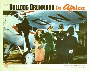 Heather Angel, Fortunio Bonanova, Reginald Denny, Forrester Harvey, and John Howard in Bulldog Drummond in Africa (1938)