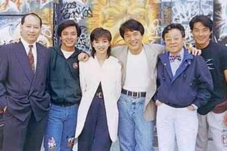 Jackie Chan and Bill Tung