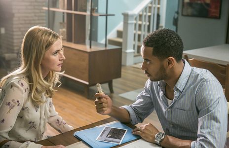 Elliot Knight and Megan Ketch in American Gothic (2016)