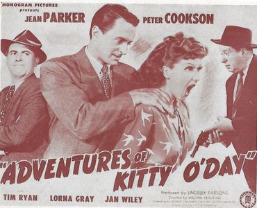 Peter Cookson, Jean Parker, Tim Ryan, and Ralph Sanford in Adventures of Kitty O'Day (1945)