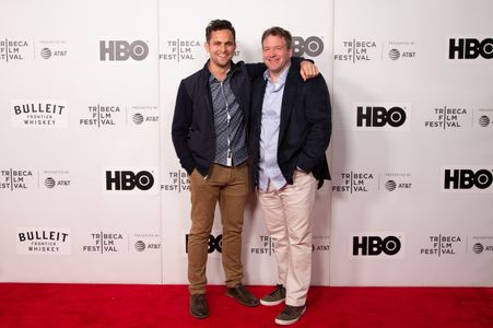 Matt Dellapina and Sean Lewis attend the ADULT ED. premiere at the 2019 Tribeca Film Festival