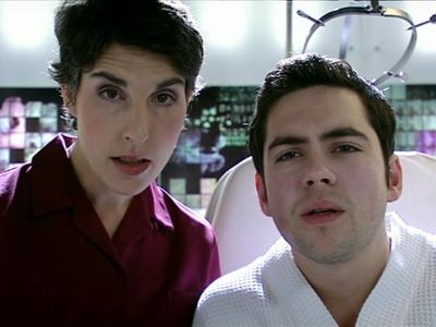 Tamsin Greig and Bruno Langley in Doctor Who (2005)