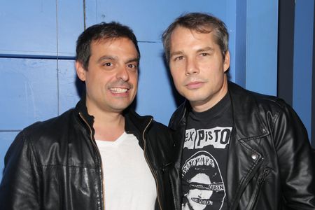 Shepard Fairey and Antonino D'Ambrosio at an event for Let Fury Have the Hour (2012)