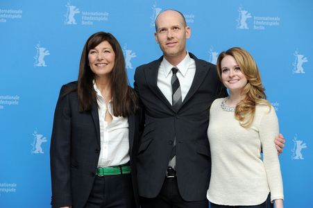 Catherine Keener, Fallon Goodson, and Carter at an event for Maladies (2012)