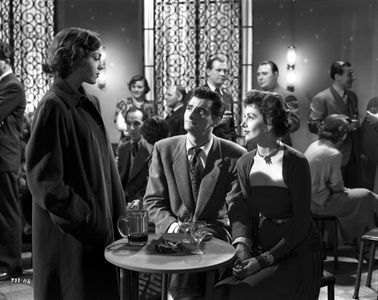 Bonar Colleano, Kay Kendall, and Natasha Parry in Dance Hall (1950)