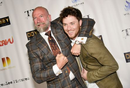Graham McTavish and Jeremy Sumpter at an event for Stakeout (2019)