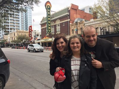 Allison Tolman, Bryn Vale, and Eric Edelstein at SXSW 2018 Family premiere