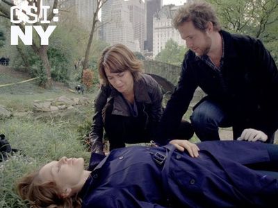 A.J. Buckley, Anna Belknap, and Beau Garrett in CSI: NY (2004)
