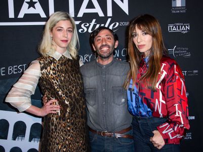 Sabrina Impacciatore, Annabelle Attanasio, and Marcello Fonte at an event for Dogman (2018)