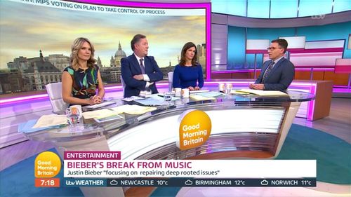 Piers Morgan, Susanna Reid, Richard Arnold, and Charlotte Hawkins in Good Morning Britain: Episode dated 26 March 2019 (