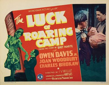 Charles Brokaw, Owen Davis Jr., Joan Woodbury, and John 'Rusty' Brecknell in Luck of Roaring Camp (1937)