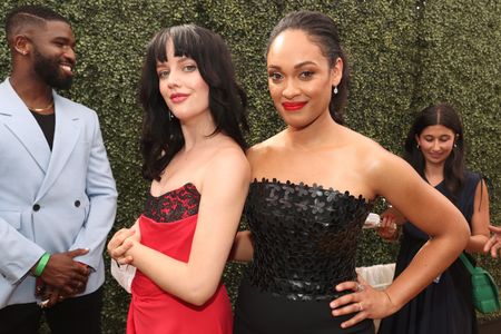 Cynthia Addai-Robinson and Markella Kavenagh at an event for The 74th Primetime Emmy Awards (2022)
