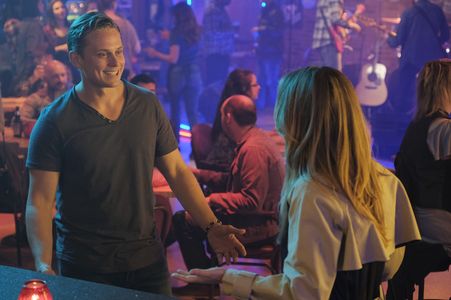 Billy Magnussen and Meghann Fahy in The Bold Type (2017)