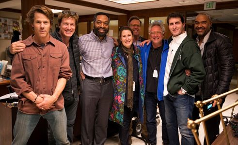 SECRET IN THEIR EYES Dept. Heads with Chiwetel Ejiofor, Producers, & Director Billy Ray