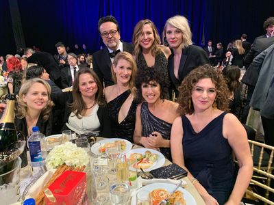 The crew of THE TALE at the 2019 Critics Choice Awards