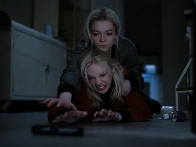 Áine Rose Daly and Esme Creed-Miles in Hanna: Look Me In the Eye (2021)