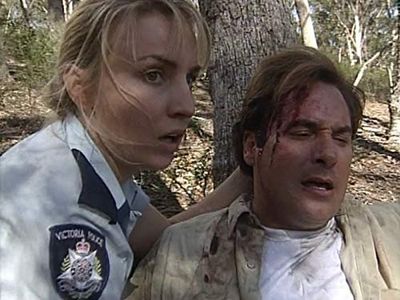 Jeremy Kewley and Lisa McCune in Blue Heelers (1994)