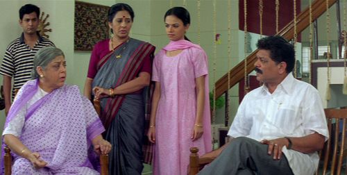 Mohan Joshi and Vandana Gupte in Bhet (2002)