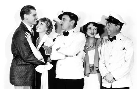 Ralph Forbes, Herbert Mundin, Una O'Connor, Genevieve Tobin, and Roland Young in Pleasure Cruise (1933)