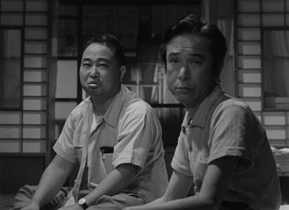 Daisuke Katô and Kôji Mitsui in Early Spring (1956)