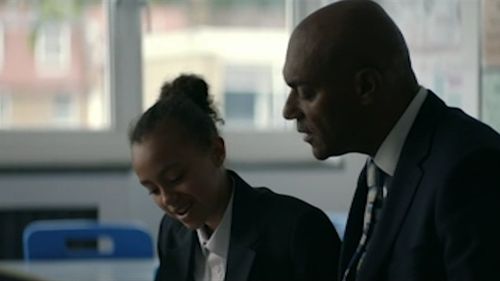 India Brown and Colin Salmon. STILL from Silent Witness