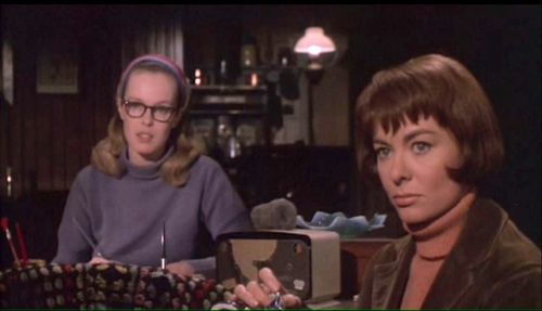 Sandy Dennis and Anne Heywood in The Fox (1967)