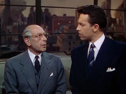 John Dall and Cedric Hardwicke in Rope (1948)