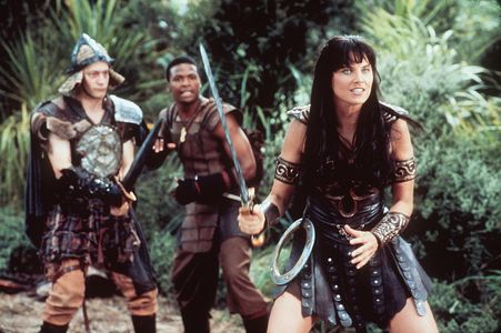 Ted Raimi and Lucy Lawless in Xena: Warrior Princess (1995)