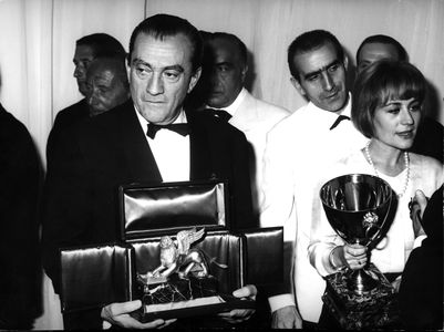Annie Girardot and Luchino Visconti in Vague Stars of Ursa... (1965)