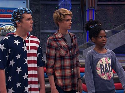 Riele Downs, Sean Ryan Fox, and Jace Norman in Henry Danger (2014)