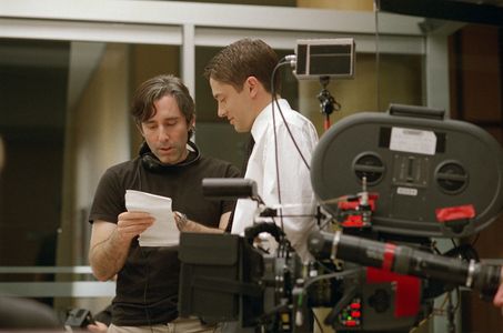 Topher Grace and Paul Weitz in In Good Company (2004)