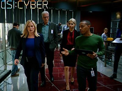 Patricia Arquette, Ted Danson, Shad Moss, and Hayley Kiyoko in CSI: Cyber (2015)