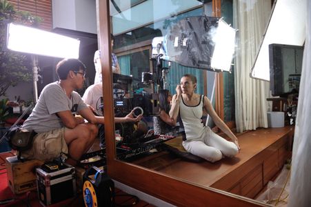 Cynthia Wade directing a Dove commercial in Bangkok, Thailand