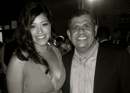 With Filly Browns Gina Rodriguez. Filly Brown Screening Los Angeles. October 8, 2012. Egyptian Theater Hollywood, CA.