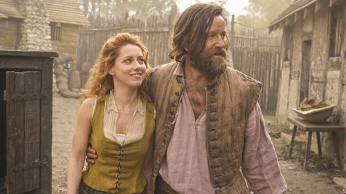Dean Lennox Kelly and Niamh Walsh in Jamestown (2017)