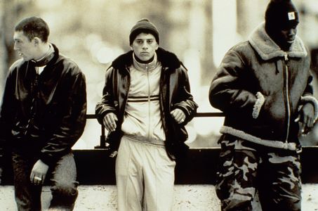 Vincent Cassel, Hubert Koundé, and Saïd Taghmaoui in La haine (1995)
