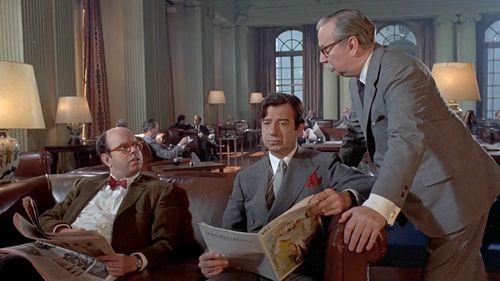Walter Matthau, Graham Jarvis, and Fred Stewart in A New Leaf (1971)