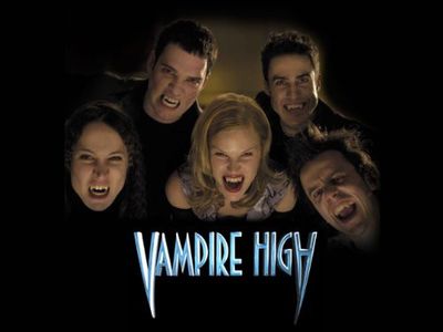 Karen Cliche, Ilona Elkin, Paul Hopkins, Joris Jarsky, and Jeff Roop in Vampire High (2001)