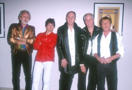 Roger Daltrey, John Bundrick, John Entwistle, Zak Starkey, Pete Townshend, and The Who