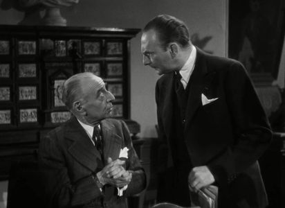 Pierre Bertin and Robert Clermont in Le Corbeau (1943)